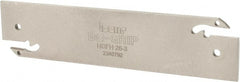 Iscar - 1.0236" Blade Height, 0.0945" Blade Width, 4.3307" OAL, Neutral Cut, Double End Indexable Cut-Off Blade - HGFH Blade - Exact Tooling