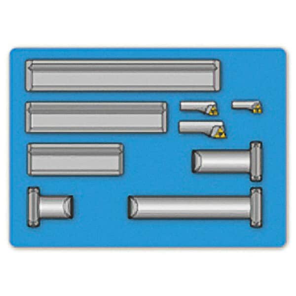 Iscar - 1.26" Min Diam Smallest Bar, 46mm Min Diam Largest Bar, Indexable Boring Bar Set - TPG.. Insert, BHFH Toolholder, 69mm Max Bore Depth - Exact Tooling