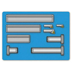 Iscar - 1.26" Min Diam Smallest Bar, 46mm Min Diam Largest Bar, Indexable Boring Bar Set - TPG.. Insert, BHFH Toolholder, 69mm Max Bore Depth - Exact Tooling