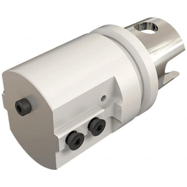 Iscar - DG.., GRIP, HFP Insert, 60mm Head Length, Modular Grooving Blade Holder Head - System Size IM40, Through Coolant, Series ExchangeableHeads, Iscar-Grip - Exact Tooling