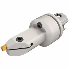 Iscar - KM-HFIR, Internal, Right Hand, 52mm Max Depth of Cut, 3 to 6mm Groove Width, Indexable Grooving Tool Holder - 25mm Shank Width, Through Coolant - Exact Tooling