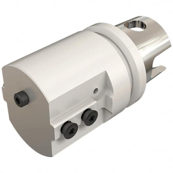 Iscar - DG.., GRIP, HFP Insert, 60mm Head Length, Modular Grooving Blade Holder Head - System Size IM50, Through Coolant, Series ExchangeableHeads, Iscar-Grip - Exact Tooling