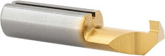 Iscar - 4mm Min Hole Diam, Grooving Grooving Tool - Solid Carbide, Uncoated - Exact Tooling