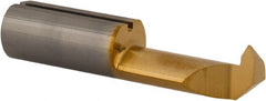 Iscar - 15mm Cutting Depth, 7mm Diam, Internal Thread, Solid Carbide, Single Point Threading Tool - TiCN/TiN Finish, 30mm OAL, 7mm Shank Diam, 2.7mm Projection from Center, 1.5mm Max Pitch, 60° Profile Angle - Exact Tooling