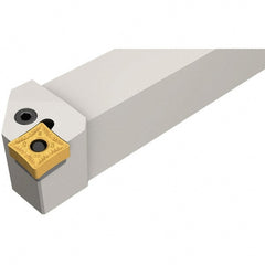 Iscar - PQFN, Right Hand Cut, 1" Shank Height x 1" Shank Width, Negative Rake Indexable Turning Toolholder - 6" OAL, QNMG 43.. Insert Compatibility, Series Isoturn - Exact Tooling