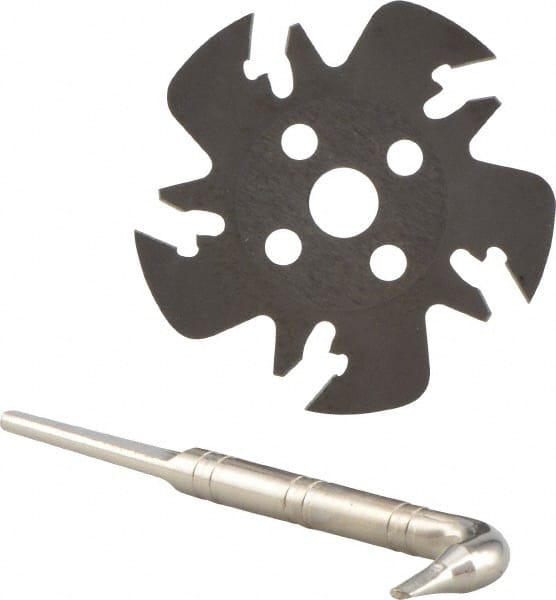 Iscar - Arbor Hole Connection, 0.5906" Depth of Cut, 63mm Cutter Diam, 0.3937" Hole Diam, 5 Tooth Indexable Slotting Cutter - SGSF Toolholder, GSF. Insert - Exact Tooling