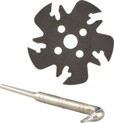 Iscar - Arbor Hole Connection, 0.5906" Depth of Cut, 63mm Cutter Diam, 0.3937" Hole Diam, 5 Tooth Indexable Slotting Cutter - SGSF Toolholder, GSF. Insert - Exact Tooling