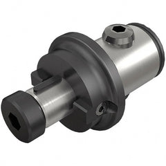 Iscar - MB63 System Size, Modular Tool Holding System Adapter - 1.44" Projection, 2.76" Body Diam, Through Coolant - Exact Tooling