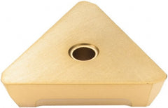 Tungaloy - TEEN43 Grade GH330 Carbide Turning Insert - 60° Triangle, 1/2" Inscr Circle, 3/16" Thick - Exact Tooling