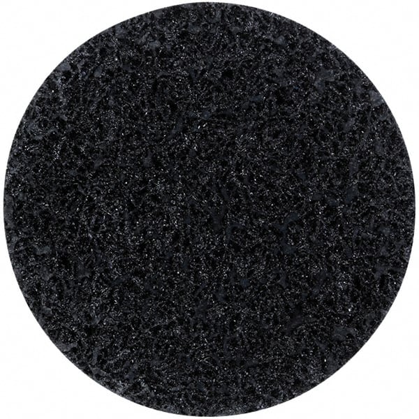Merit Abrasives - 4-1/2" Diam, Silicon Carbide Hook & Loop Disc - Very Coarse Grade, Nonwoven, - Exact Tooling
