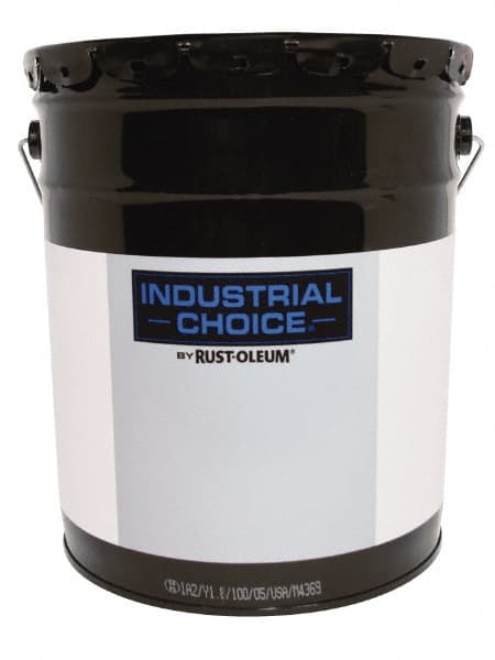 Rust-Oleum - 5 Gal Silver Gray High Gloss Finish Acrylic Enamel Paint - Interior/Exterior, Direct to Metal, <250 gL VOC Compliance - Exact Tooling