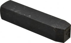 Made in USA - 1/2" Character Size, F Character, Heavy Duty Individual Steel Stamp - Steel, Individual - Exact Tooling