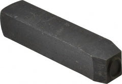 Made in USA - 1/2" Character Size, O Character, Heavy Duty Individual Steel Stamp - Steel, Individual - Exact Tooling