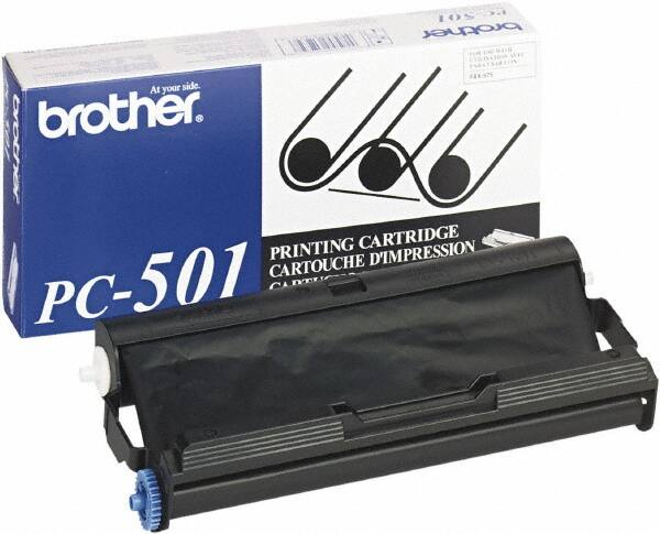 Brother - Black Thermal Print Cartridge Ribbon - Use with Brother Fax-575 - Exact Tooling