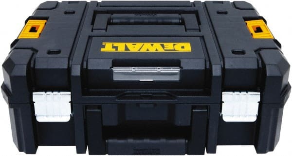 DeWALT - Tool Box - 17-1/4" Wide x 6-3/8" Deep x 13" High, Structural Foam, Black - Exact Tooling