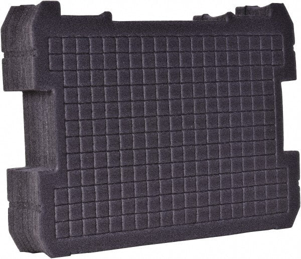 DeWALT - Tool Box Foam Foam Insert - 12-51/64" Wide x 16-51/64" Deep x 2-51/64" High, Gray, For DWST17808, DWST17807, DWST17805 - Exact Tooling