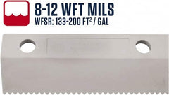 SEYMOUR-MIDWEST - 18" Rubber Blade Floor Squeegee - Threaded End, Single Edge, Gray, Use with 78255 - Exact Tooling