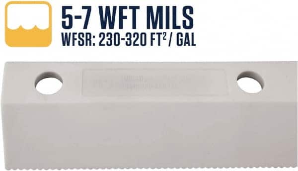 SEYMOUR-MIDWEST - 18" Rubber Blade Floor Squeegee - Threaded End, Single Edge, Gray, Use with 78255 - Exact Tooling