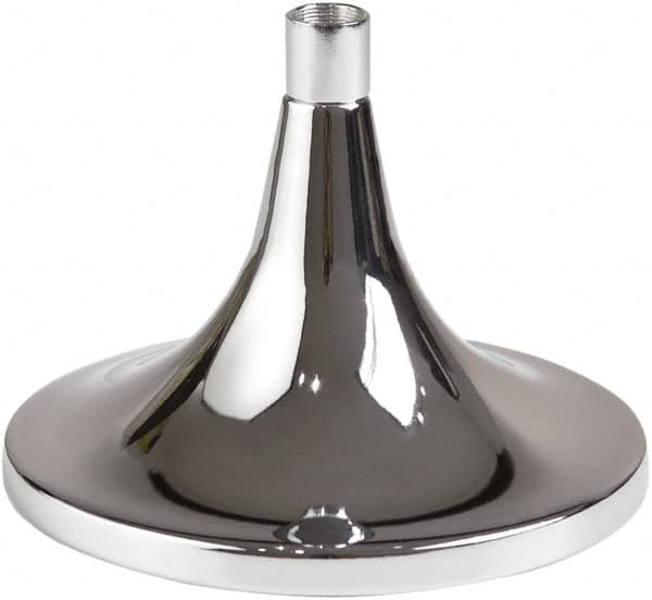 ECONOCO - 6" Wide, Open Shelving Accessory/Component - Steel, Chrome Finish, 6" Long, Use with 5/8" Flange Upright - Exact Tooling