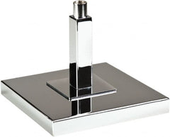 ECONOCO - 6" Wide, Open Shelving Accessory/Component - Steel, Chrome Finish, 6" Long, Use with 5/8" Flange Upright - Exact Tooling