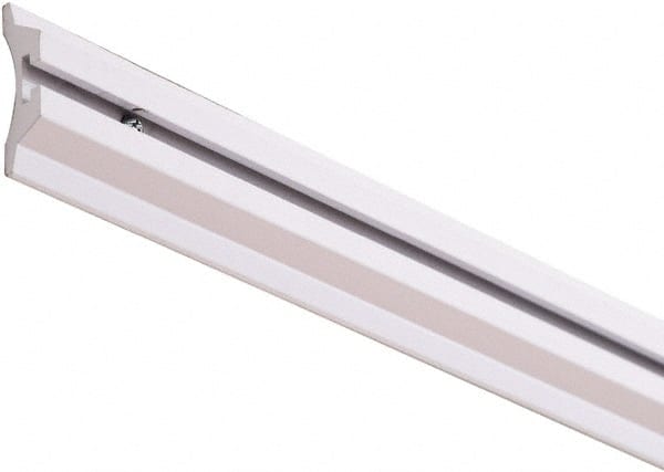 ECONOCO - 96" Wide, Open Shelving Accessory/Component - Aluminum, Aluminum Finish, 2-1/2" Deep, Use with Trac2000, Trac2001, System 94, Mirage Mini-Ladder System - Exact Tooling