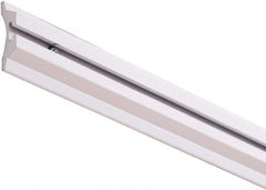 ECONOCO - 96" Wide, Open Shelving Accessory/Component - Aluminum, Aluminum Finish, 2-1/2" Deep, Use with Trac2000, Trac2001, System 94, Mirage Mini-Ladder System - Exact Tooling