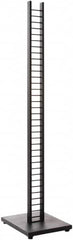 ECONOCO - 12" Wide, 54 High, Open Shelving Accessory/Component - Steel, Matte Finish, 15" Long, Use with Mini-Ladder System - Exact Tooling