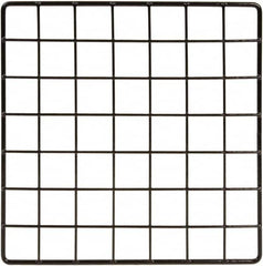 ECONOCO - 10" Wide, Open Shelving Accessory/Component - Steel, 10" Long, Use with Grid Panels & Cubbies - Exact Tooling