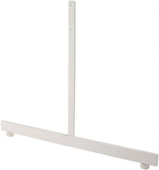 ECONOCO - 19-1/2 High, Open Shelving Accessory/Component - Steel, Semi-Gloss Finish, 24" Long, Use with Grid Panels - Exact Tooling