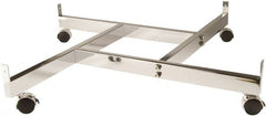 ECONOCO - Open Shelving Accessory/Component - Steel, Chrome Finish, 24" Long, Use with Grid Panels - Exact Tooling