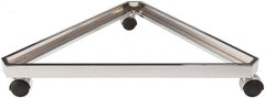 ECONOCO - Open Shelving Accessory/Component - Steel, Chrome Finish, 24" Long, Use with Grid Panels - Exact Tooling