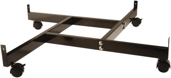 ECONOCO - Open Shelving Accessory/Component - Steel, Semi-Gloss Finish, 24" Long, Use with Grid Panels - Exact Tooling