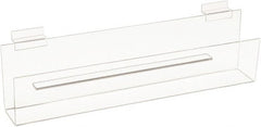 ECONOCO - 16" Wide x 2" Deep x 4" High, Acrylic Greeting Card Shelf - Clear - Exact Tooling