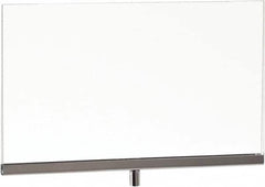 ECONOCO - 11 Inch Wide x 8-1/2 Inch High Sign Compatibility, Acrylic Square Frame Sign Holder - Clear, 8-1/2 Inch Holder Height, Holds 1 Sign - Exact Tooling