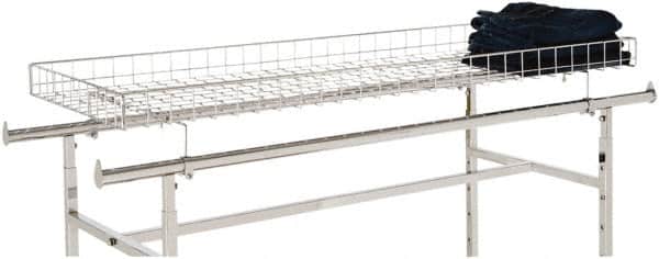 ECONOCO - Chrome Grid Basket Rack Topper - 22-1/2" Wide x 2-3/4" High - Exact Tooling