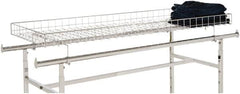ECONOCO - Chrome Grid Basket Rack Topper - 22-1/2" Wide x 2-3/4" High - Exact Tooling