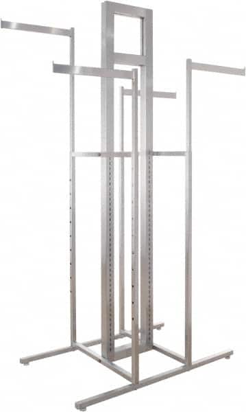 ECONOCO - 4-Way Display Rack Frame - 24" Wide x 72" High - Exact Tooling
