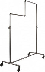 ECONOCO - Gray Double Tier Ballet Display Rack - 49-5/8" Wide x 78" High x 23-1/4" Deep - Exact Tooling