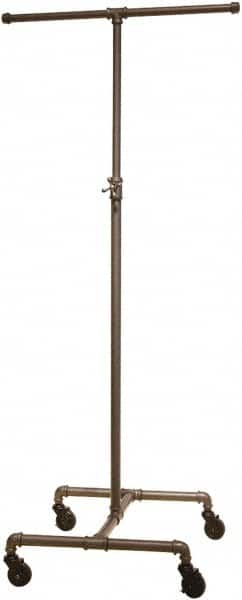 ECONOCO - Gray 2-Way Display Rack - 21" Wide x 72" High x 21" Deep - Exact Tooling