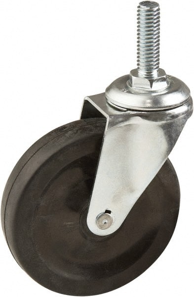 ECONOCO - 4" Diam Stem Mount Caster Body Only - Plastic, 150 Lb Capacity, 1/2 x 1" Threaded Stem - Exact Tooling