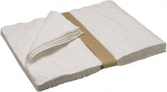 Ability One - Dry Shop Towel/Industrial Wipes - 13" x 18" Sheet Size, White - Exact Tooling