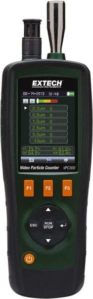 Extech - Thermometer/Hygrometers & Barometers Type: Particle Counter Minimum Relative Humidity (%): 0 - Exact Tooling
