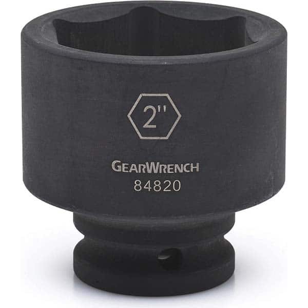GearWrench - Impact Sockets Drive Size (Inch): 3/4 Size (Inch): 13/16 - Exact Tooling