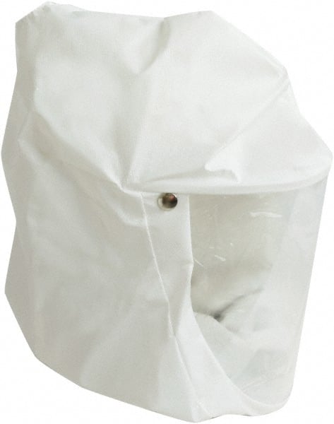 North - Universal Size, PAPR/SAR Compatible Headcover with Face Shield - Polypropylene, Compatible with North PA100 Series Hoods - Exact Tooling