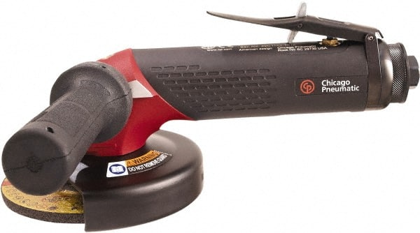 Chicago Pneumatic - 5/8 Inch Spindle, 68 CFM, Angle Die Grinder Kit - 90 psi Air Pressure - Exact Tooling