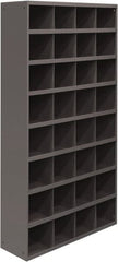 Durham - 32 Bin, Small Parts Storage Bin - 12" Deep x 35" Wide x 65" High - Exact Tooling