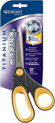 Westcott - 3.296" LOC, 8" OAL Stainless Steel Standard Standard - Plastic Offset Handle, For General Purpose Use - Exact Tooling