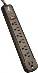 Tripp-Lite - 7 Outlets, 120 VAC15 Amps, 4' Cord, Power Outlet Strip - Floor, Keyhole Mount, 5-15 NEMA Configuration, 12.4" Strip - Exact Tooling
