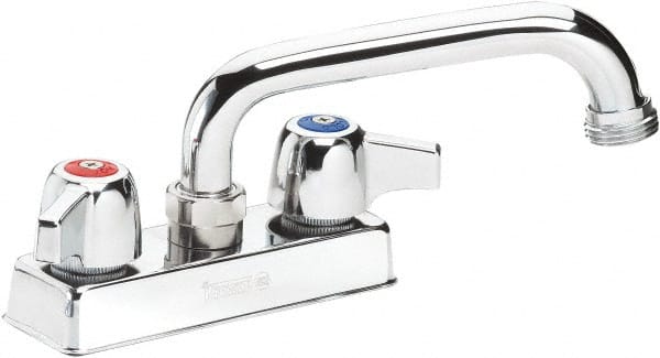 Krowne - Standard, Two Handle Design, Deck Mount, Laundry Faucet - Color Coded Handle - Exact Tooling