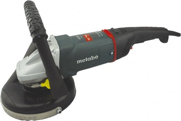 Metabo - 7" Wheel Diam, 6,600 RPM, Corded Angle & Disc Grinder - 5/8-11 Spindle - Exact Tooling
